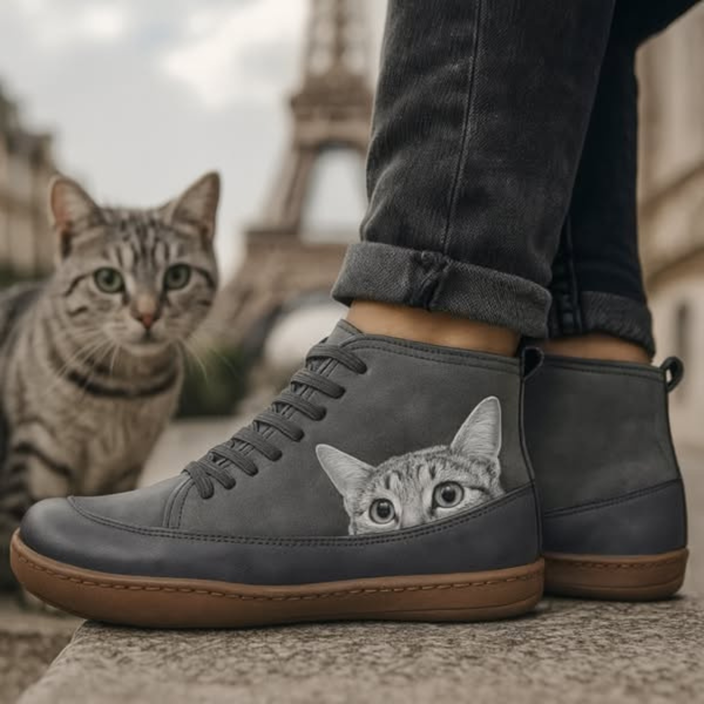 CatBoots™ - Skinnstøvletter