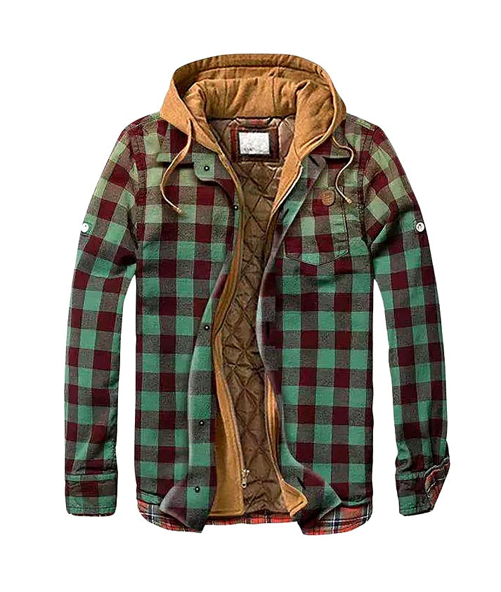 Eirik™ | Patchwork rutete jakke