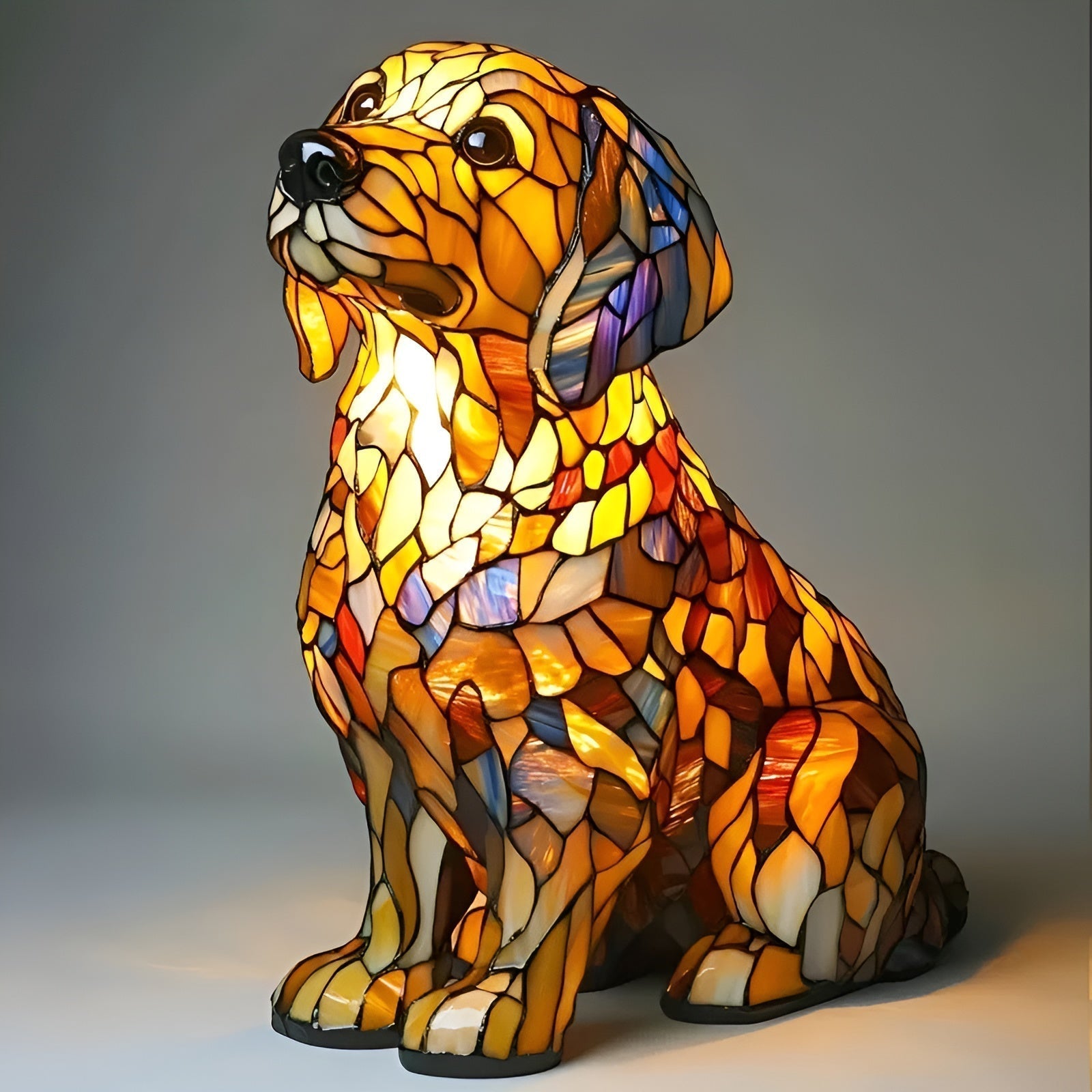 Pompom – Spirituell lampe for golden retriever
