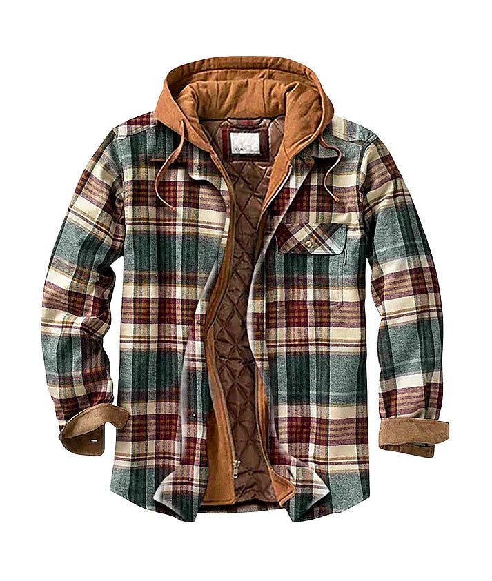 Eirik™ | Patchwork rutete jakke