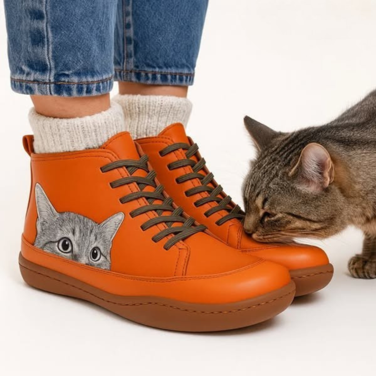 CatBoots™ - Skinnstøvletter