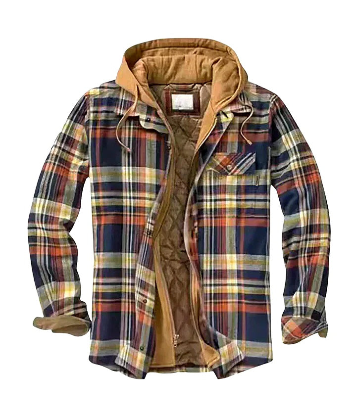 Eirik™ | Patchwork rutete jakke