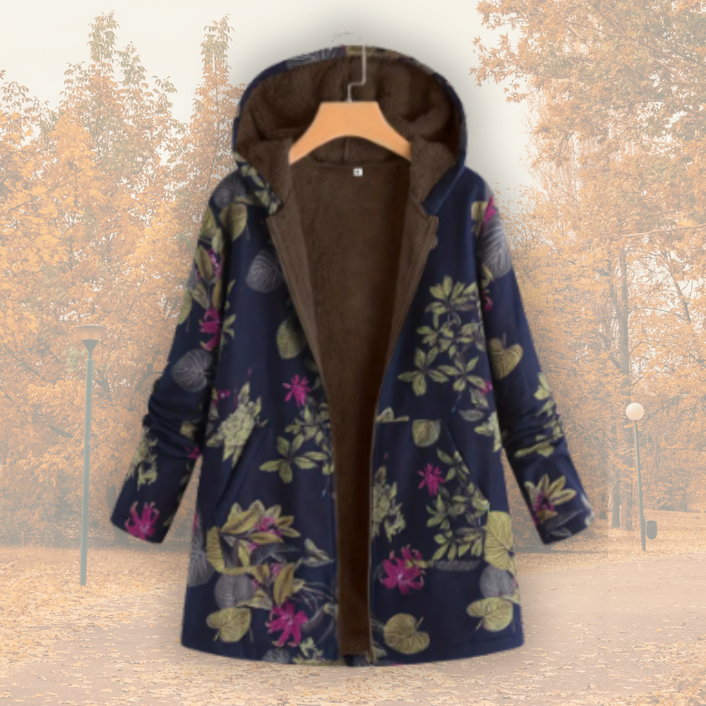 Camellia – Varm Jakke med Fleecefôr
