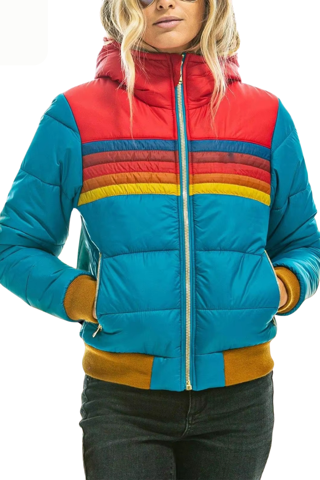 Ingrid™ | Retro jakke med hette