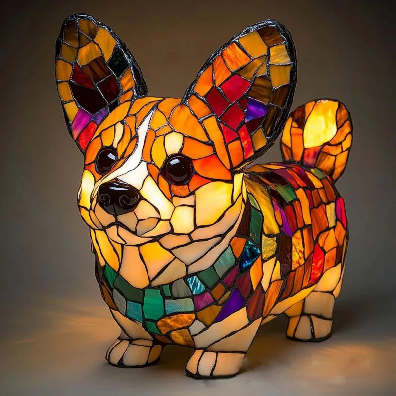 Pitchou – Strålende lampe fra corgien