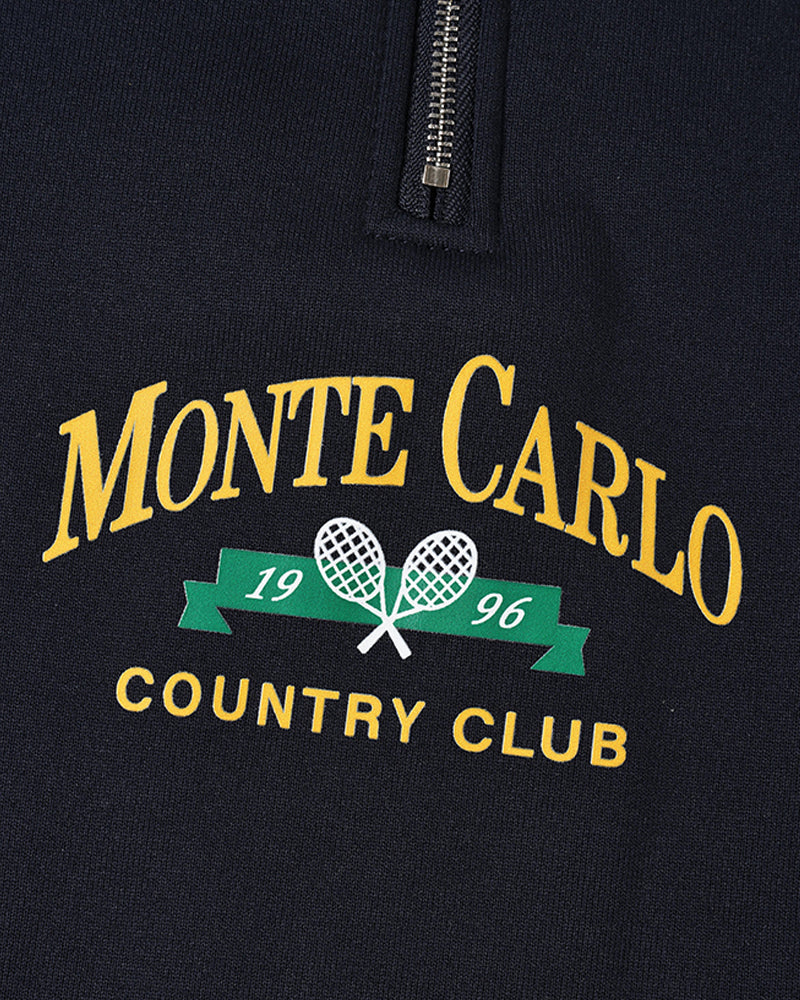 Sigurd™ | Monte Carlo vintage genser med kvart glidelås