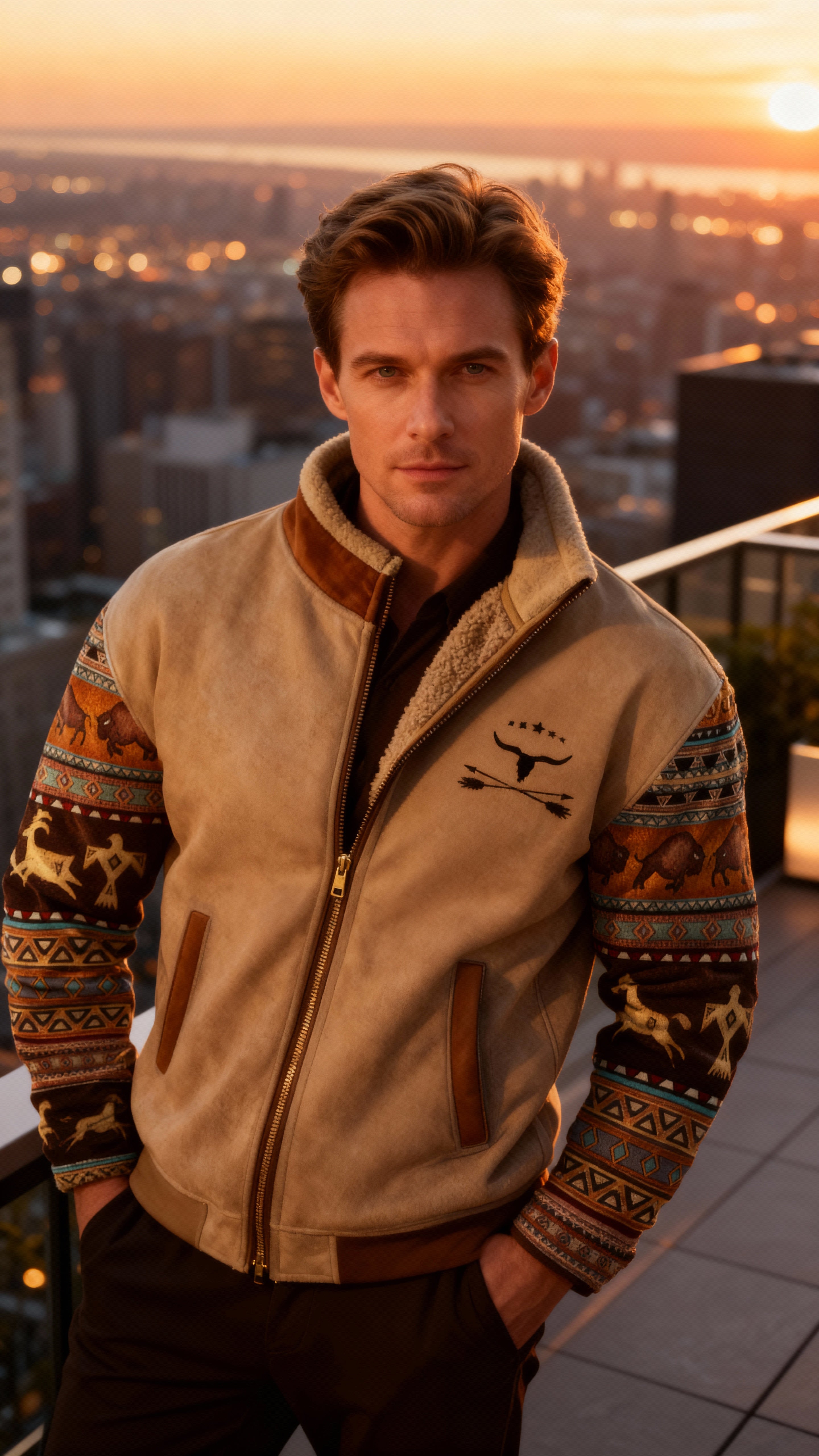 FrostRebel | Elegant Fleecejakke med Termisk Fôr