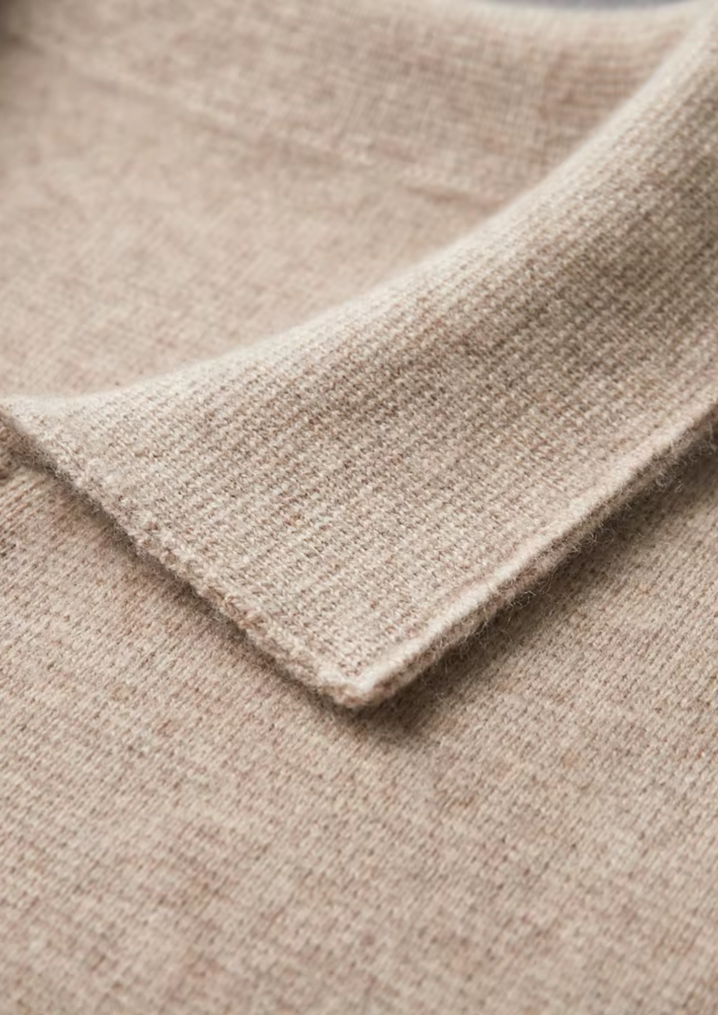 Oskar™ | Ekstrafin merinoull zip polo cardigan