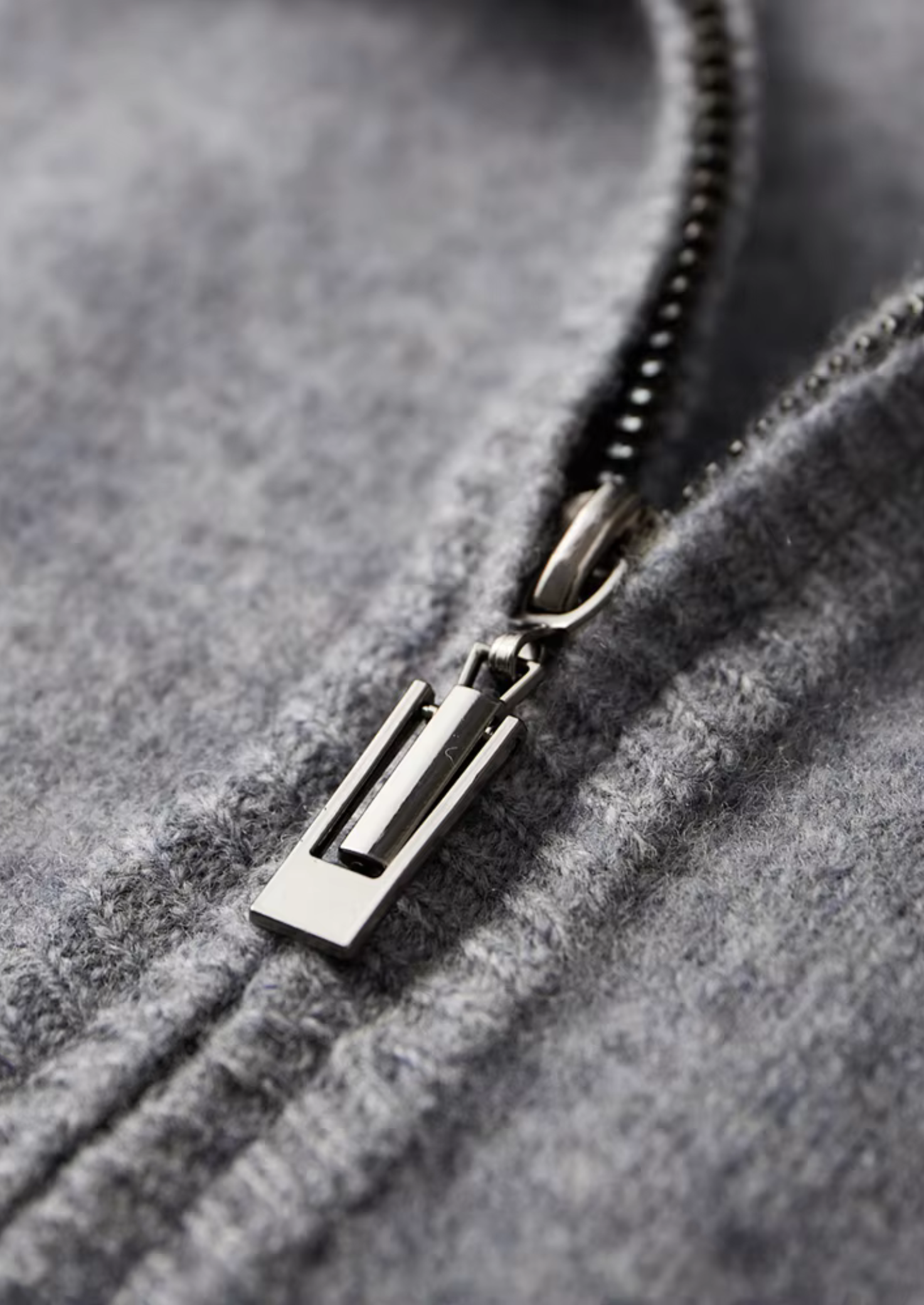 Sturla™ | Merinoull zip tofarget cardigan