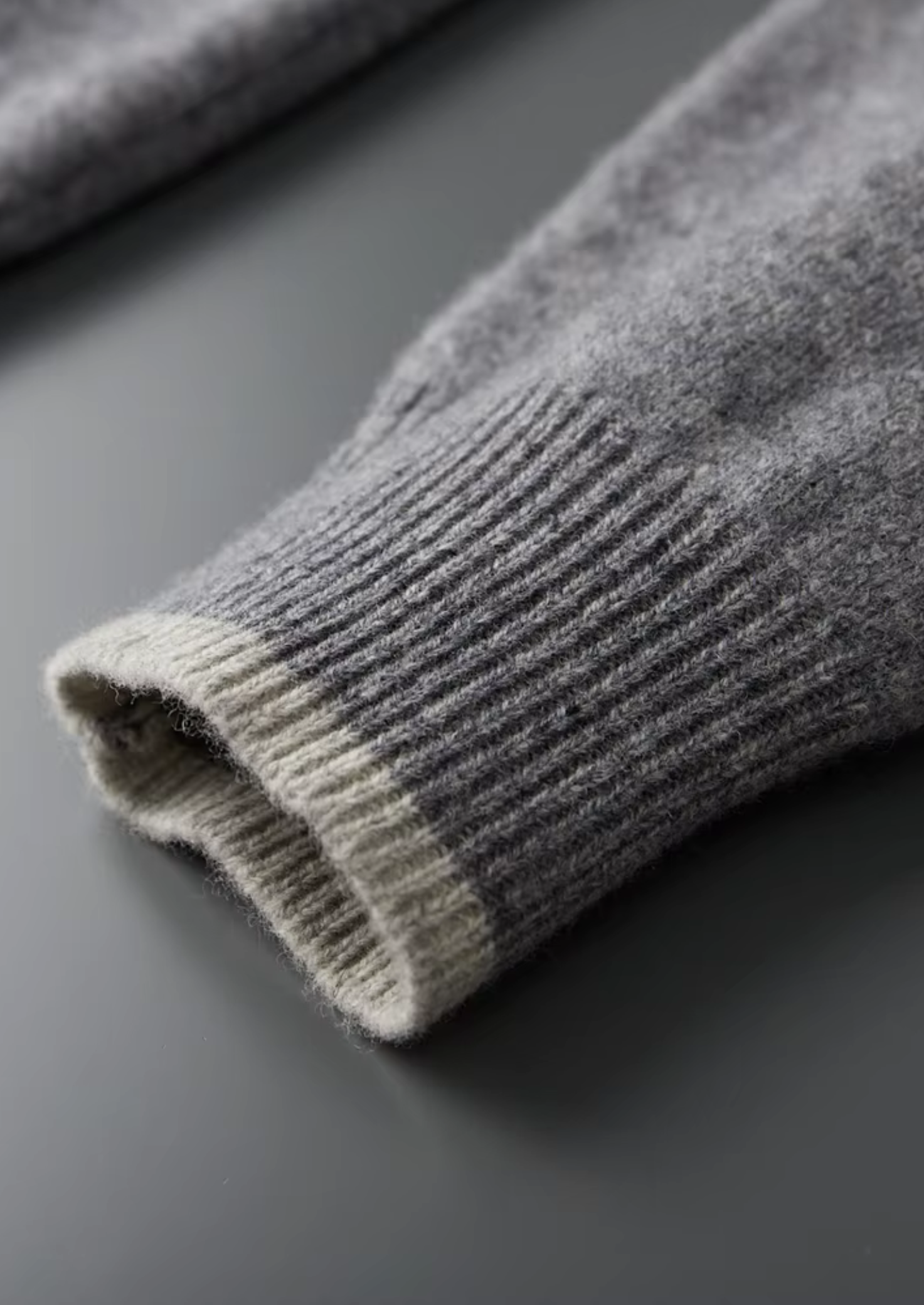 Sturla™ | Merinoull zip tofarget cardigan