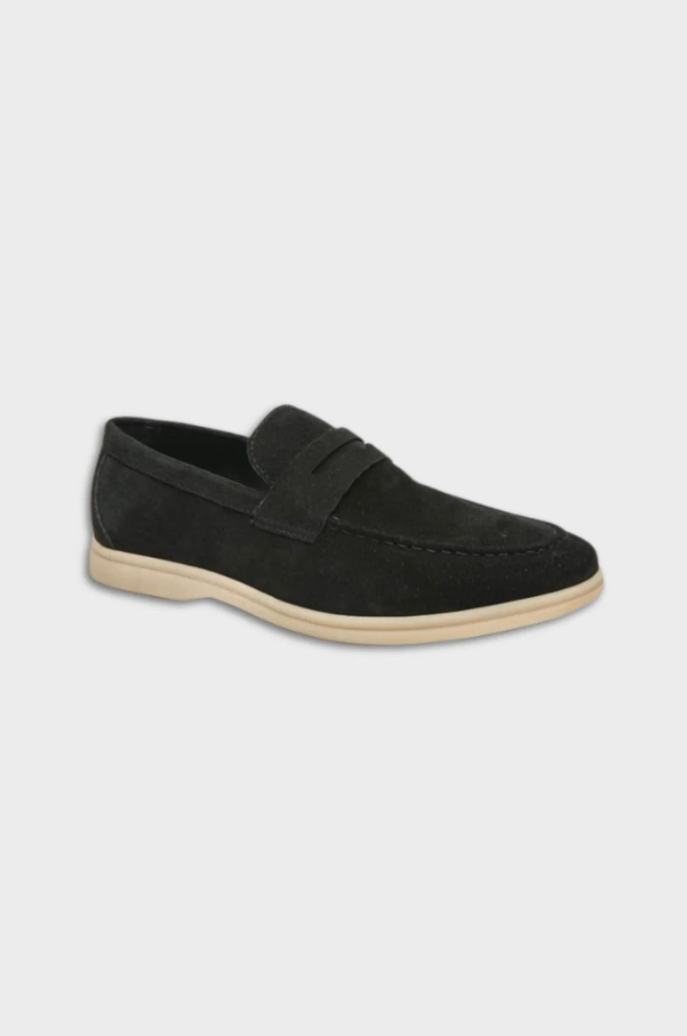 Joakim™ | Semskede skinnloafers