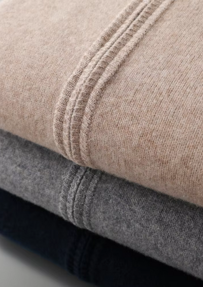 Sturla™ | Merinoull zip tofarget cardigan