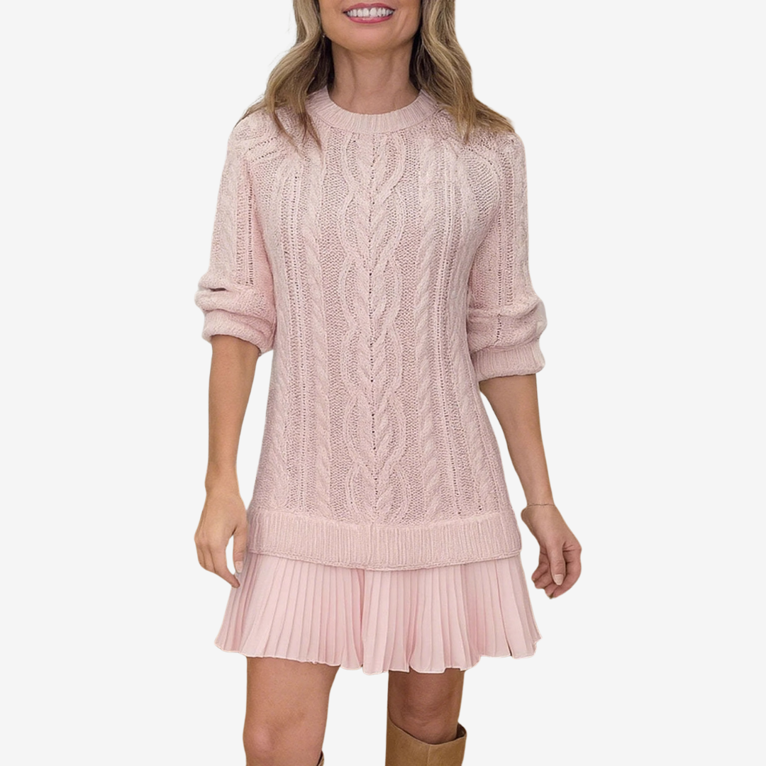 Elise™ | Strikket genserkjole