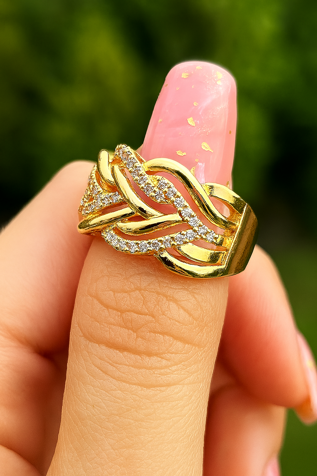 Ingrid™ | Aurora flette ring