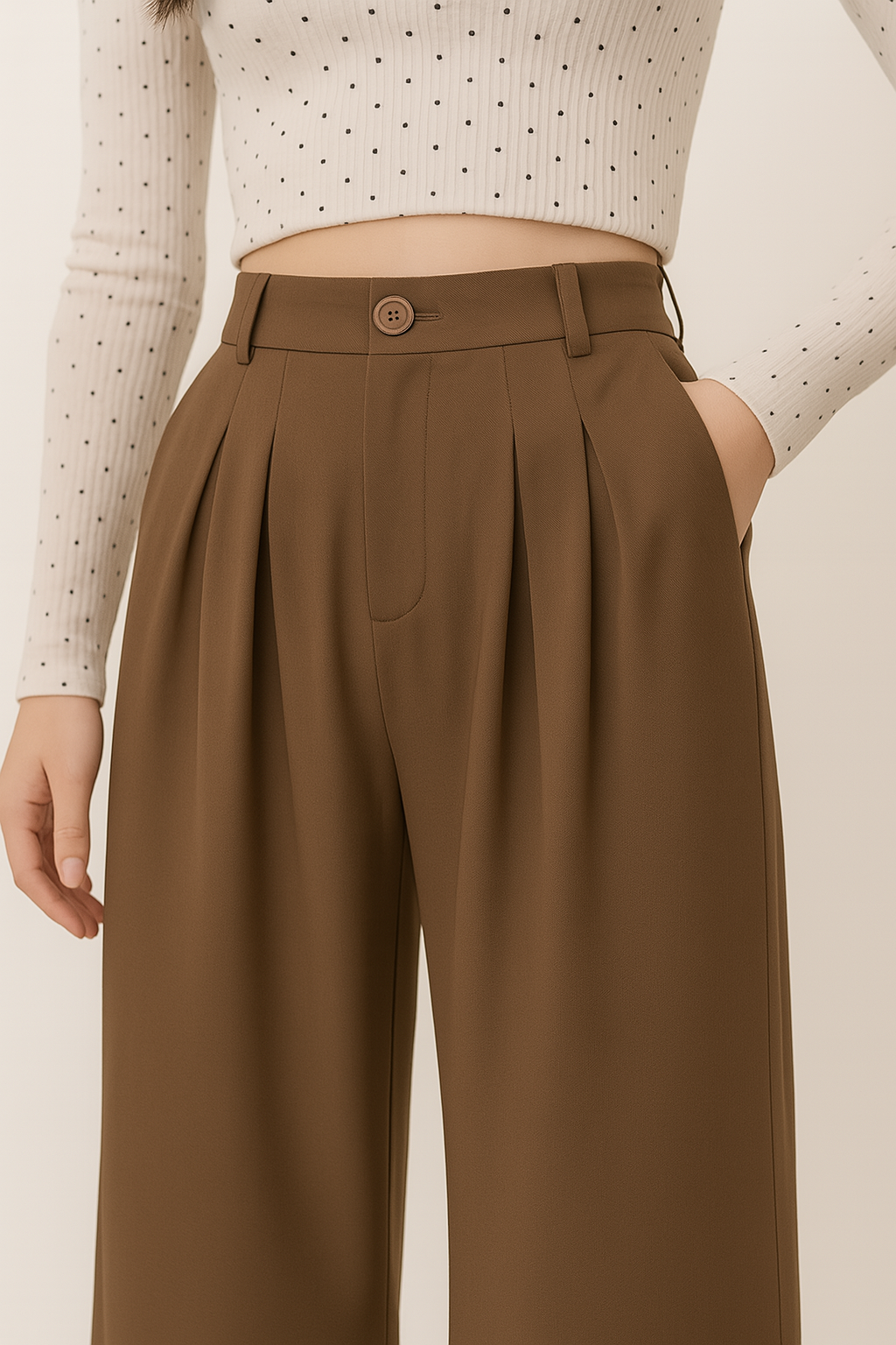 Marius™ | Wide leg bukser
