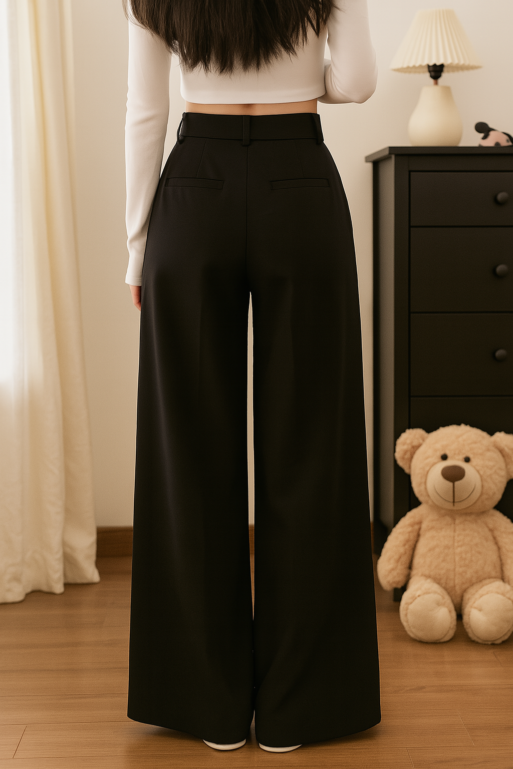 Marius™ | Wide leg bukser