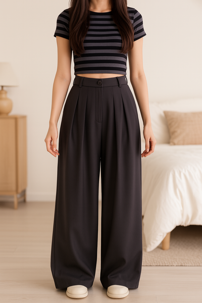 Marius™ | Wide leg bukser