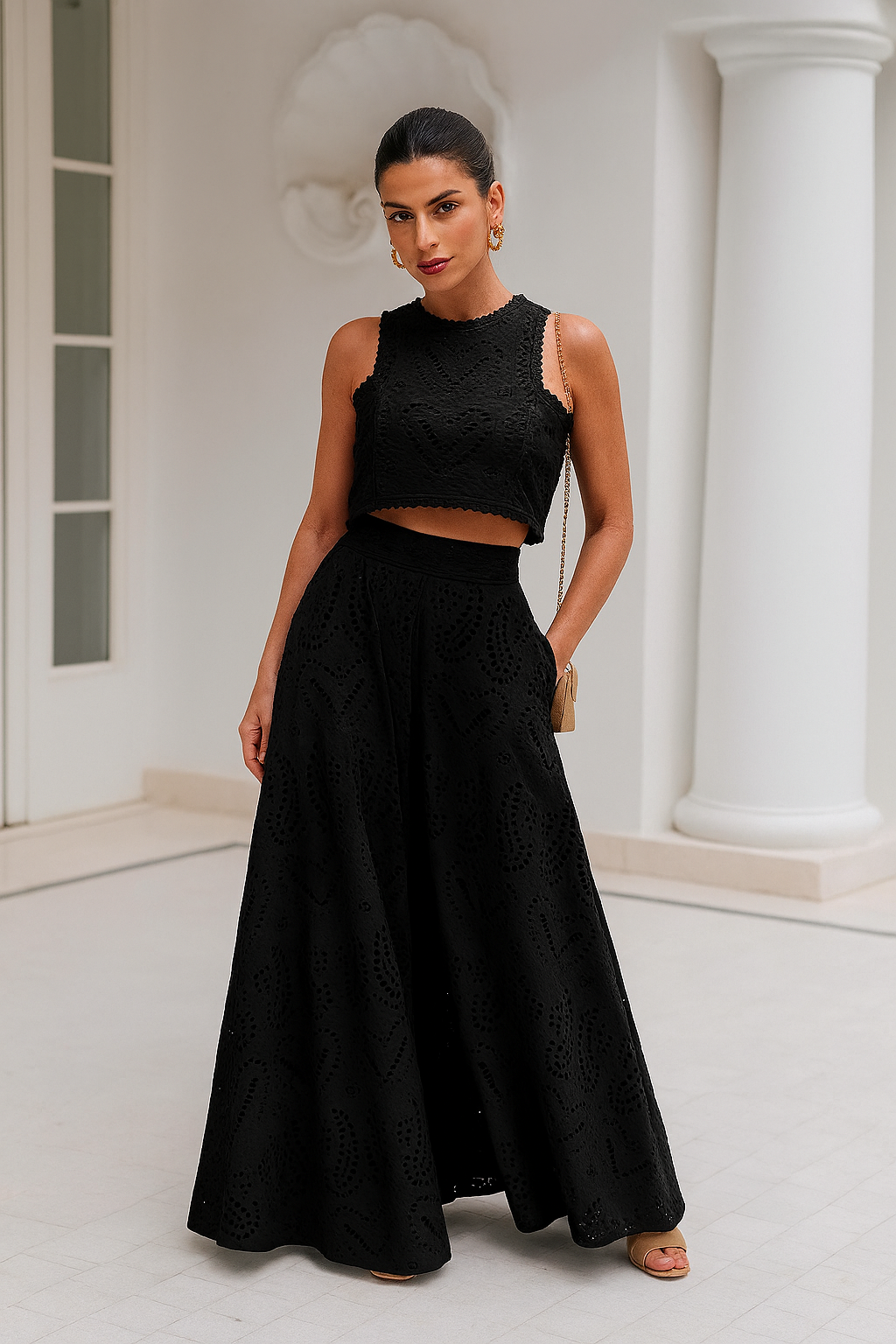 Astrid™ | To-delt blondesett