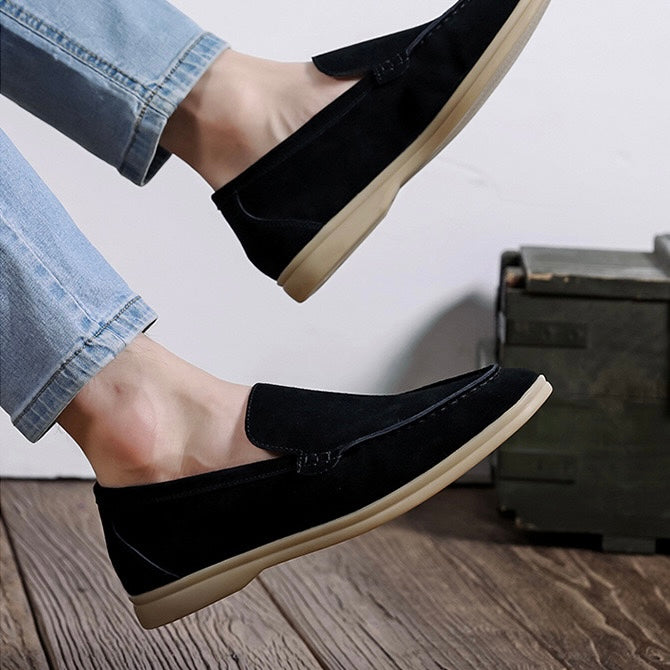 Nikolai™ | Old Money premium semskede loafers