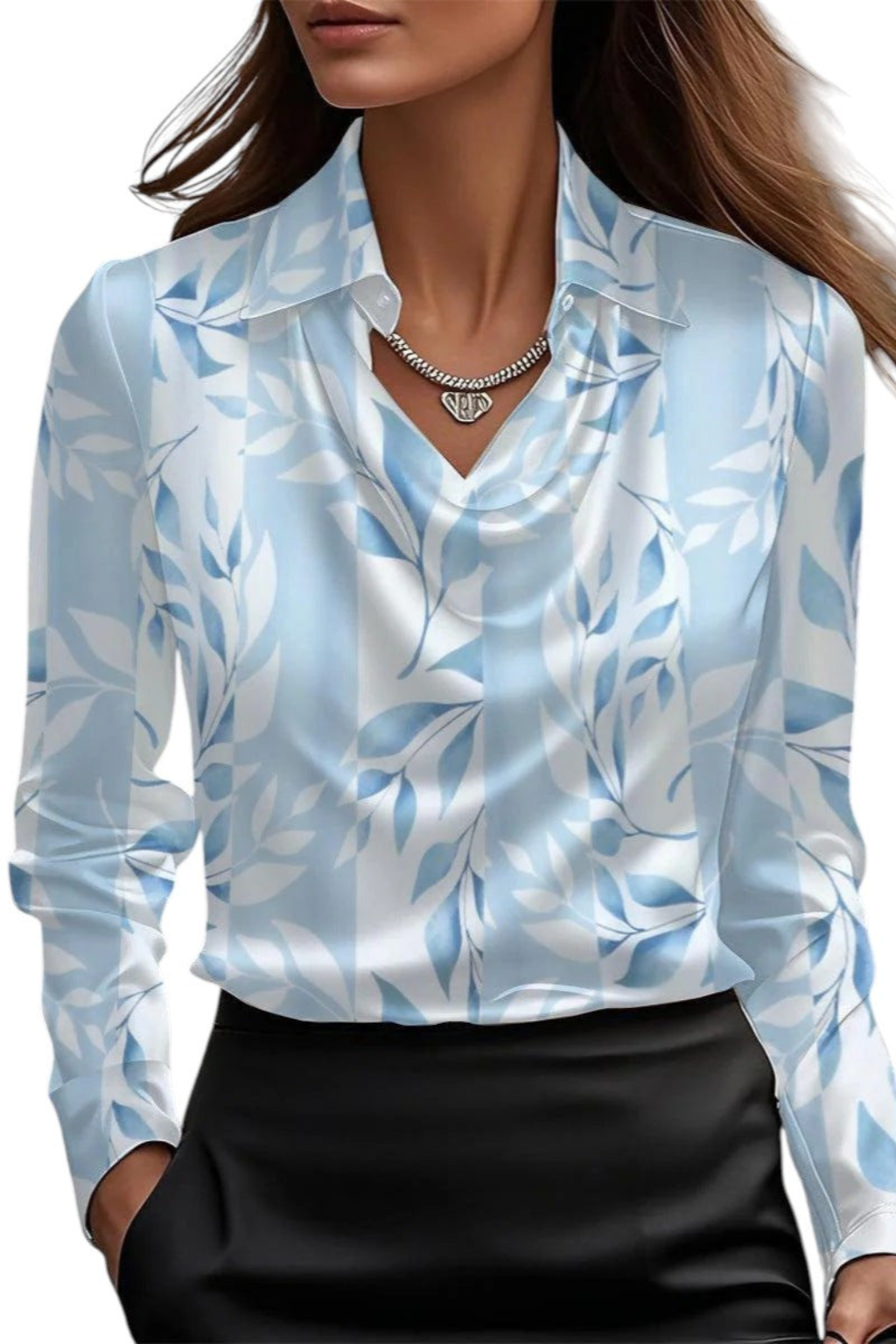 Sigrid™ | Satengbluse med eleganse og komfort