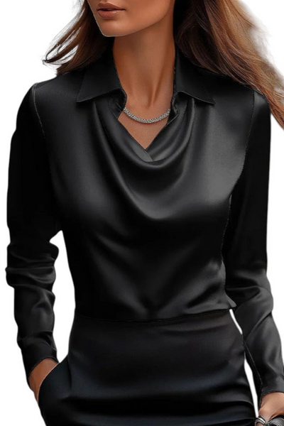 Sigrid™ | Satengbluse med eleganse og komfort