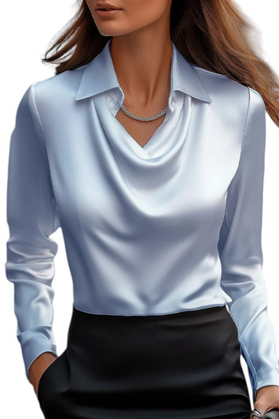 Sigrid™ | Satengbluse med eleganse og komfort