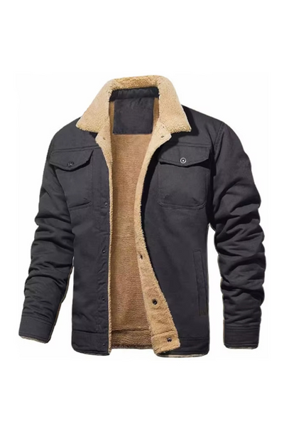 Magnus™ | Teddyfôret canvasjakke