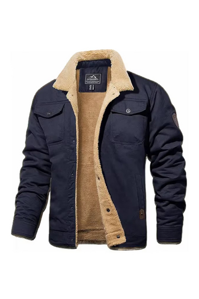 Magnus™ | Teddyfôret canvasjakke