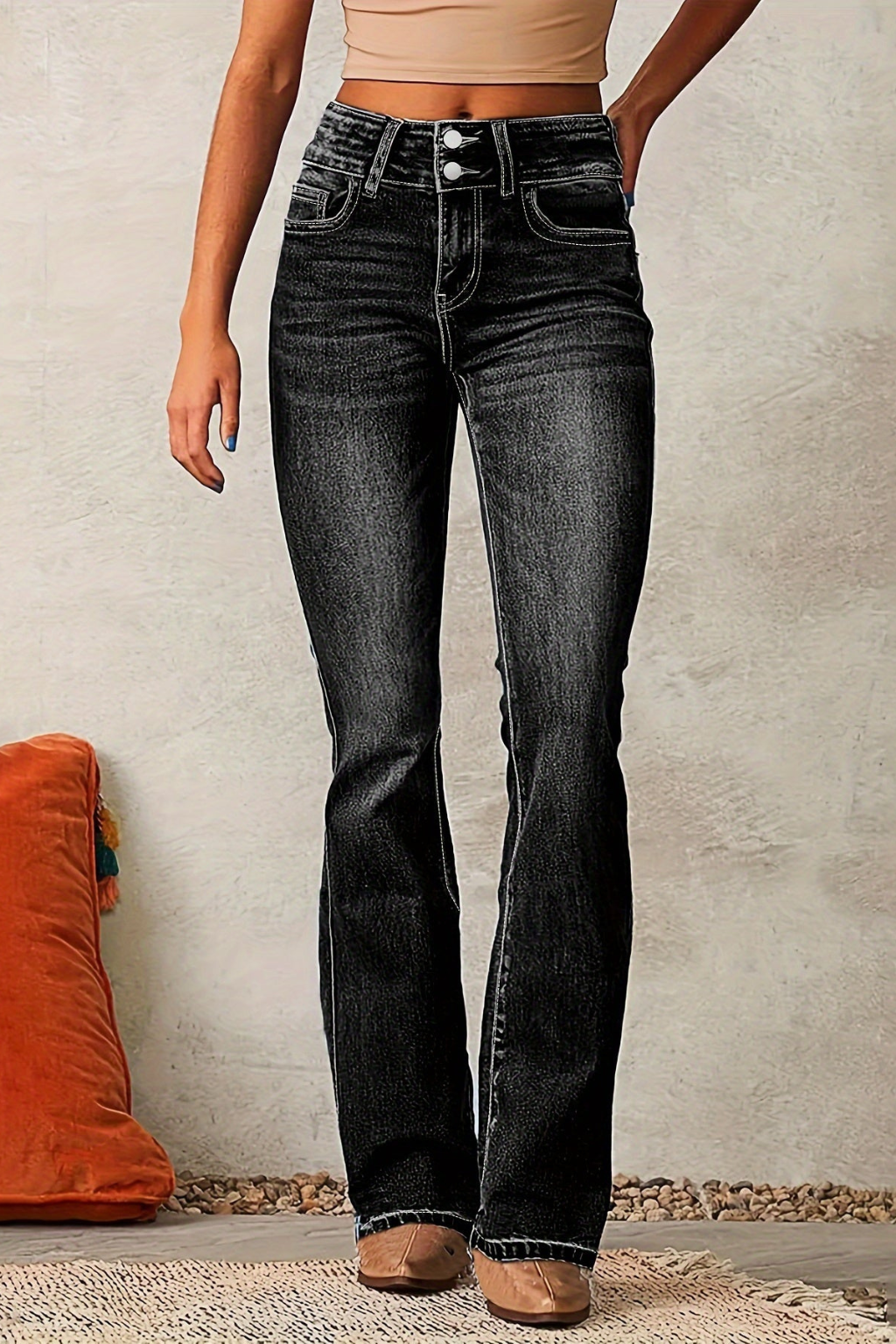 Ingrid™ | High-rise slengbukser