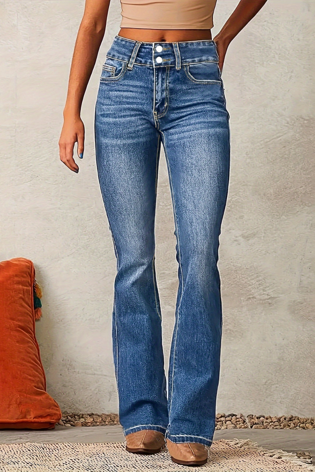 Ingrid™ | High-rise slengbukser