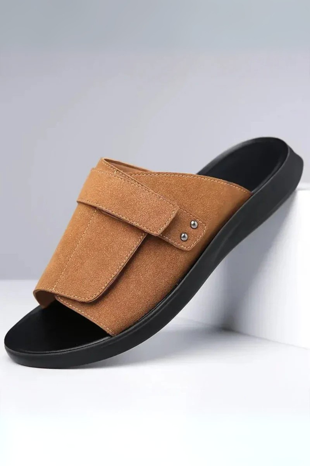 Jule™ | Semskede sandaler med stropp