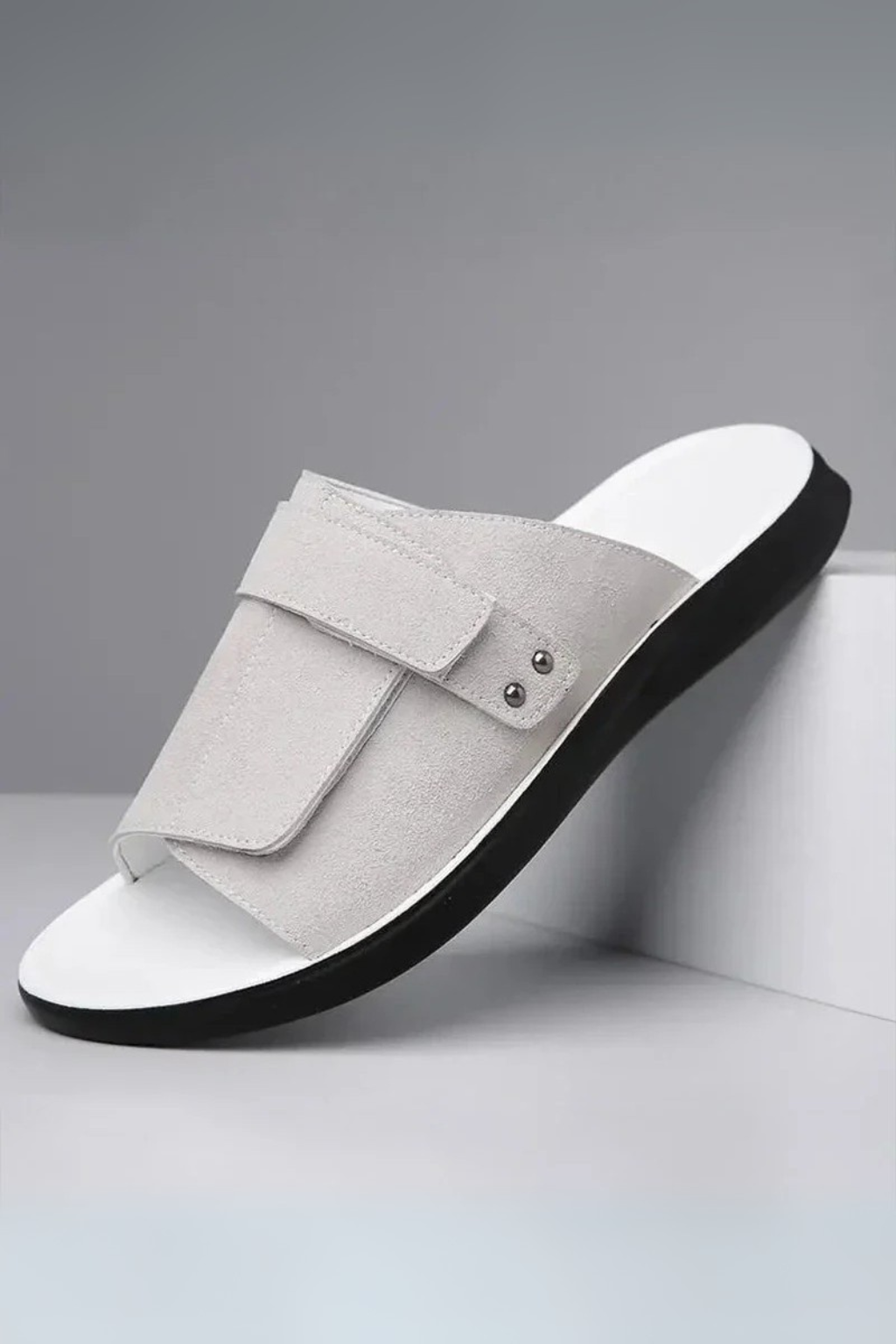 Jule™ | Semskede sandaler med stropp