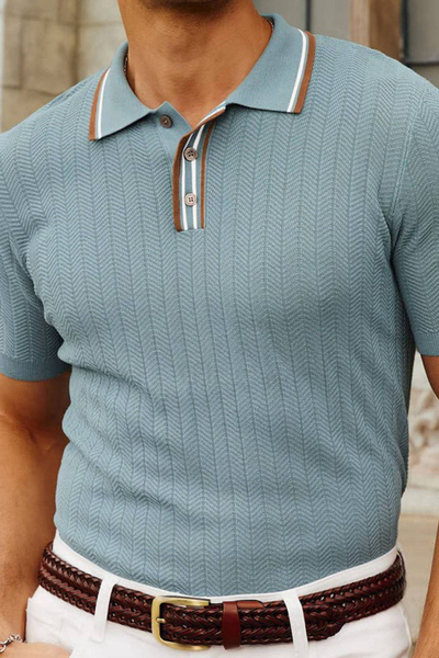 Olav™ | Strikket polo