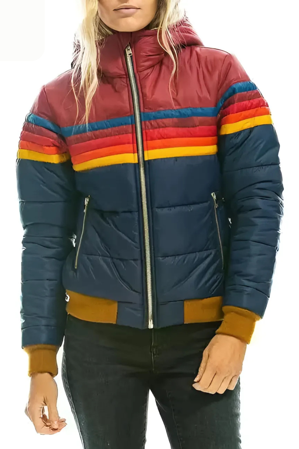 Ingrid™ | Retro jakke med hette