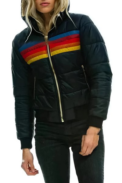Ingrid™ | Retro jakke med hette