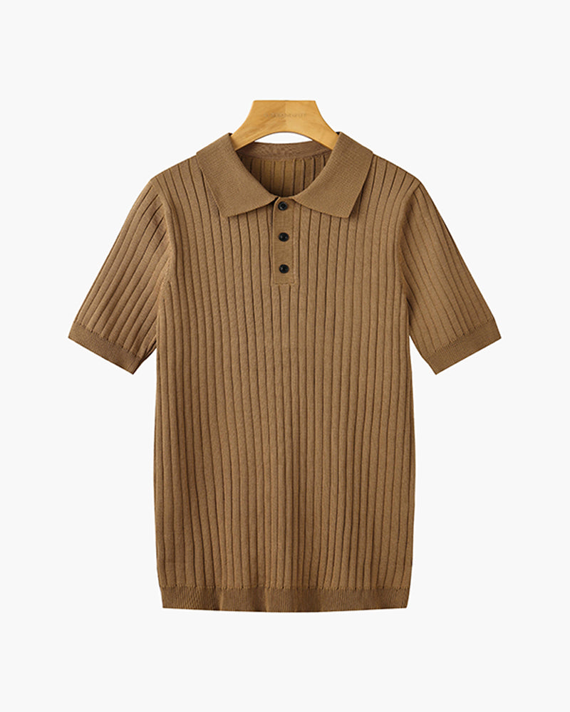 Svein™ | Strikkede poloskjorter