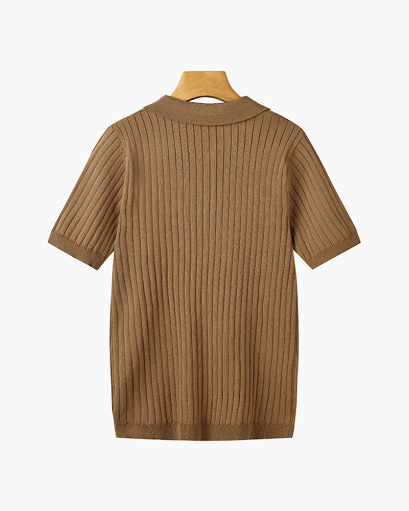 Svein™ | Strikkede poloskjorter