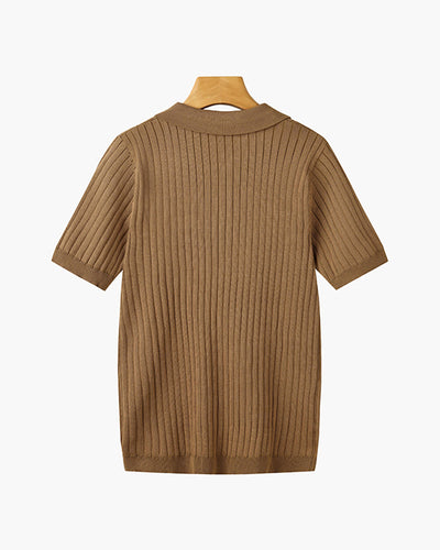 Svein™ | Strikkede poloskjorter