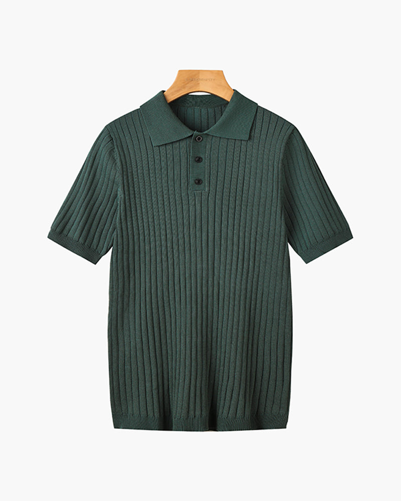 Svein™ | Strikkede poloskjorter