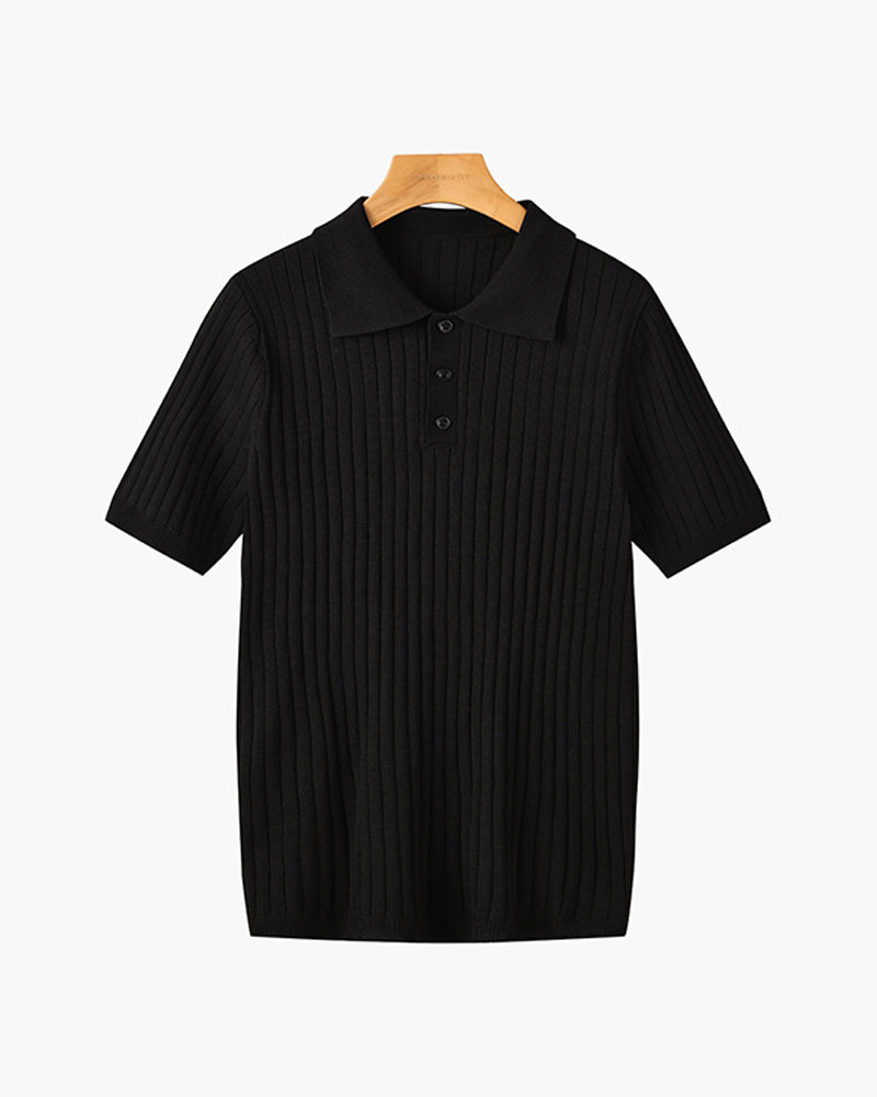 Svein™ | Strikkede poloskjorter