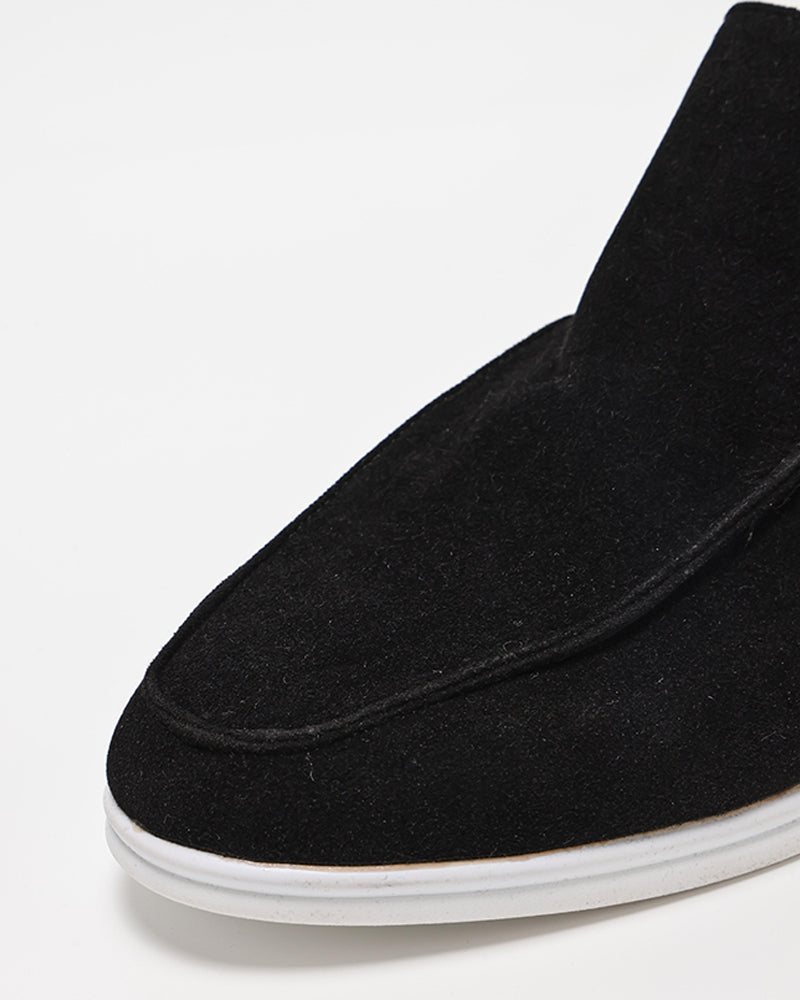 Ludvig™ | Høye semskede loafers