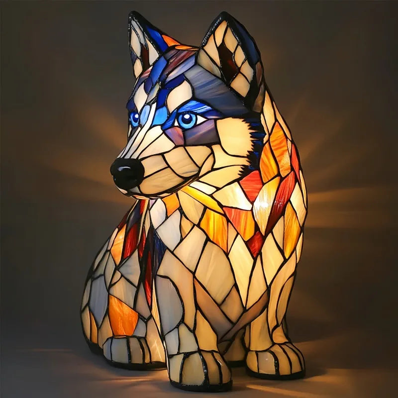 Flocon – Lampe med glimt av isbreen fra husky