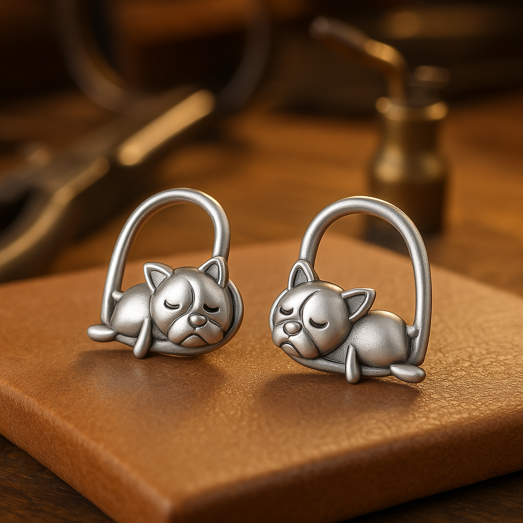 Descel | Øreringe Stud 'Puppy Dream'