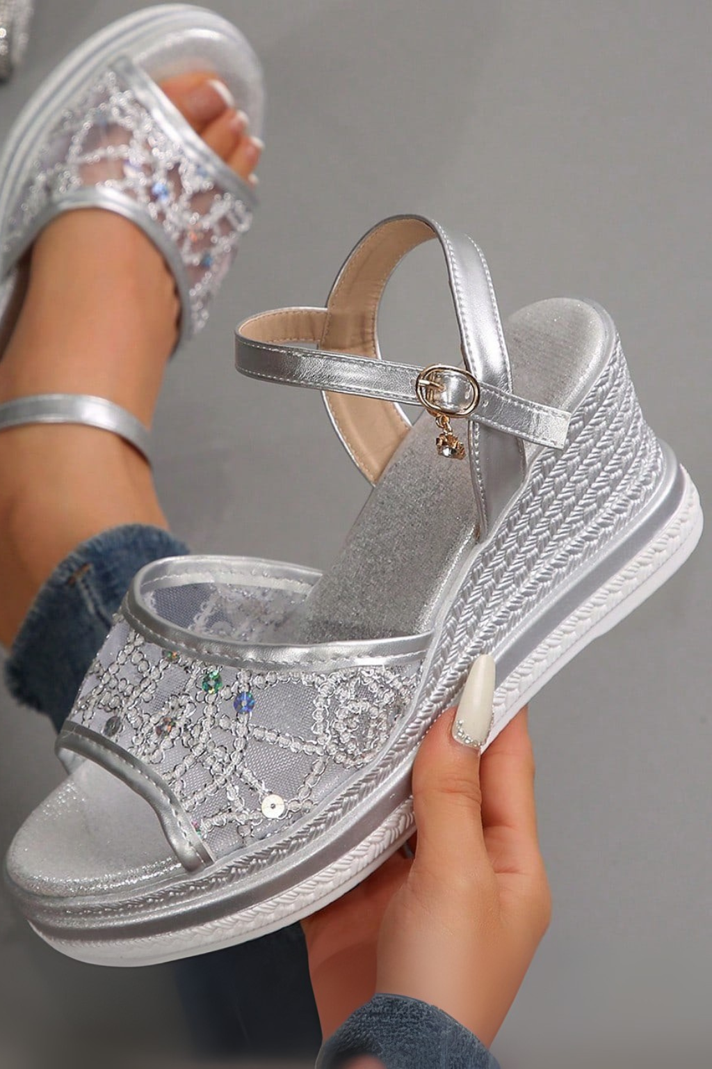 Hedda™ | Chunky kilesandaler i vanlig passform
