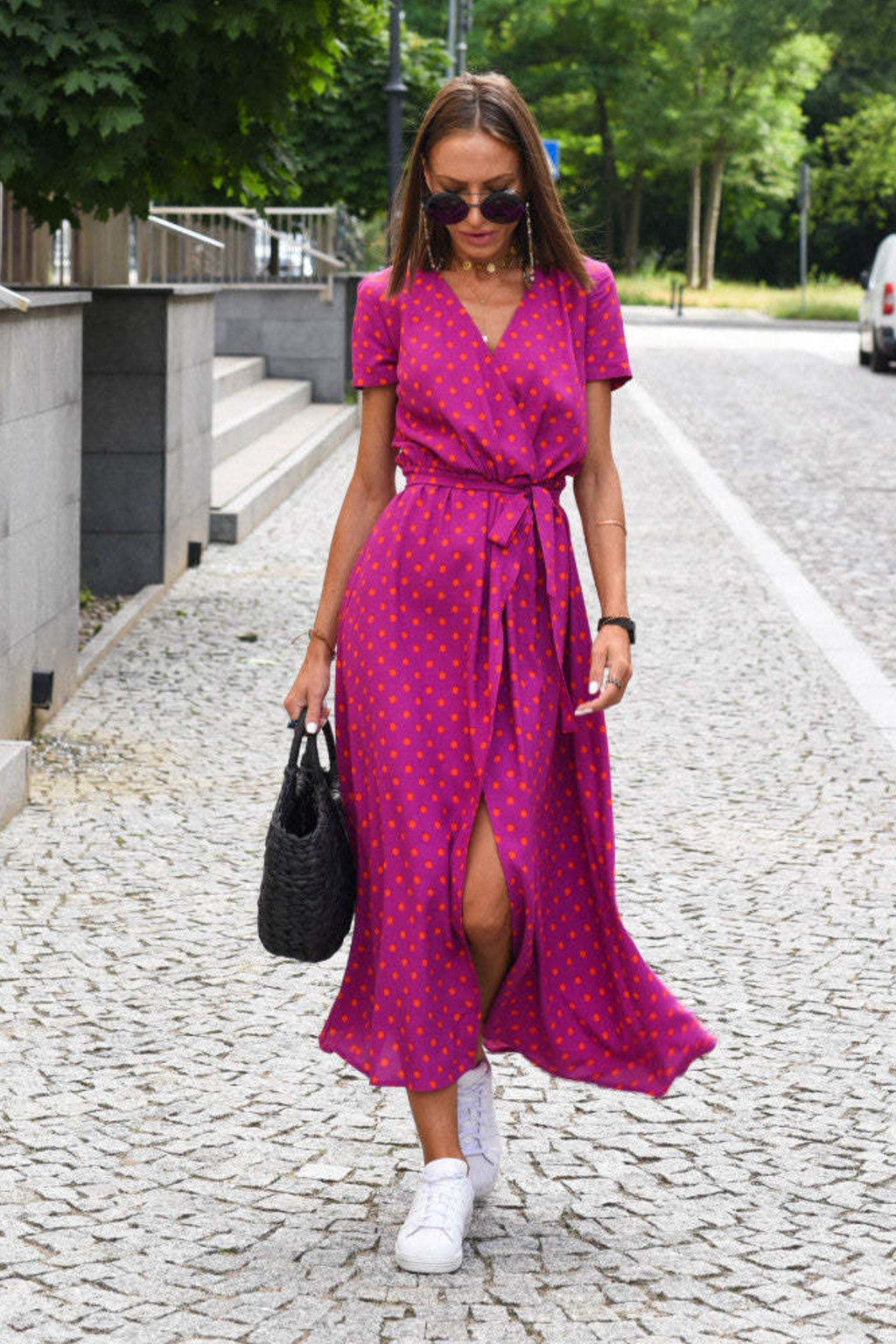 Sigrid™ | Blomstret maxikjole