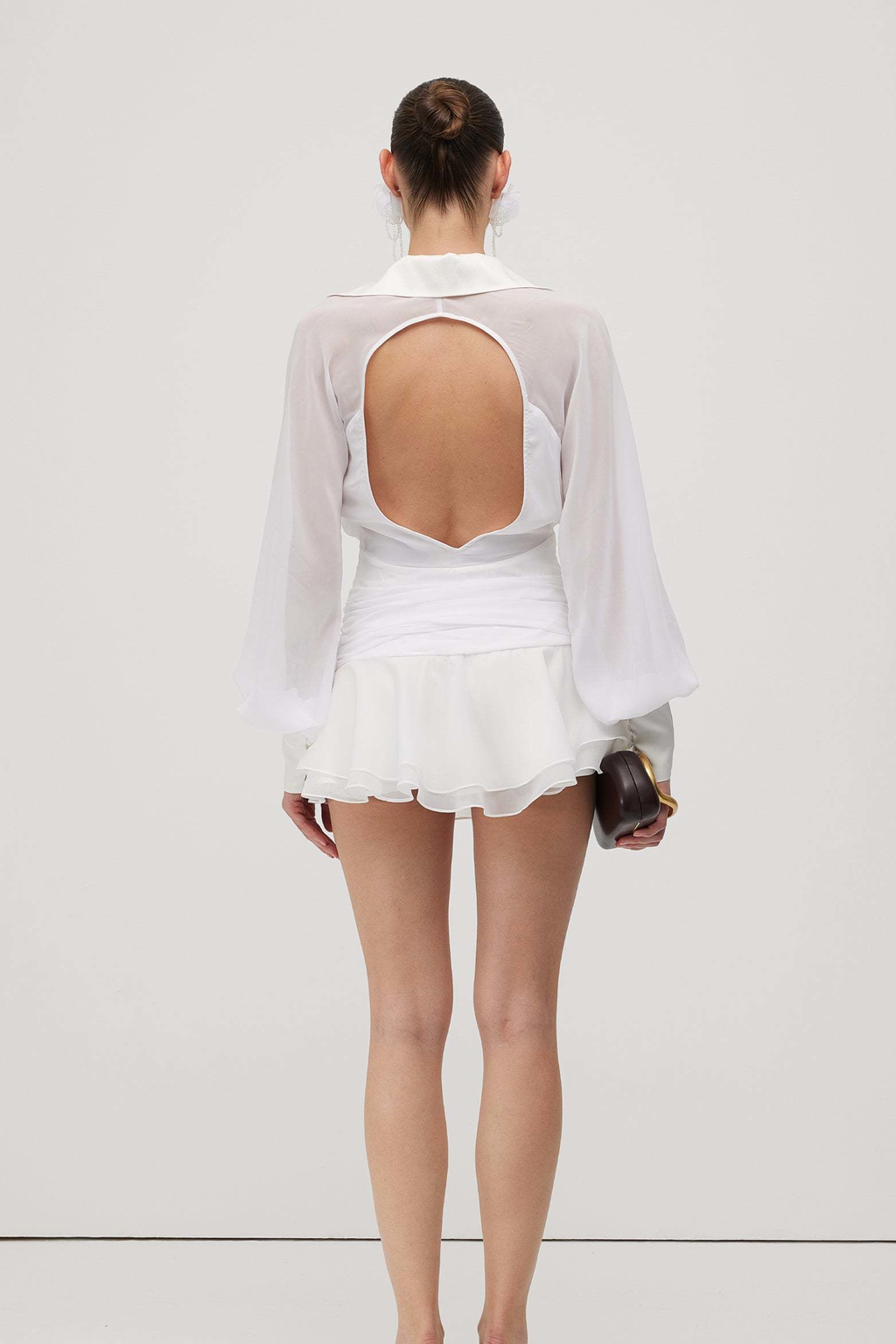 Liv™ | Elegant minikjole med statement-ermer