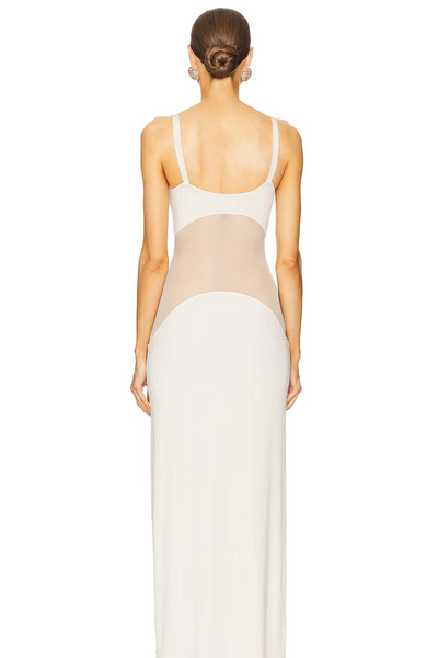 Solveig™ | Transparent eleganse maxikjole